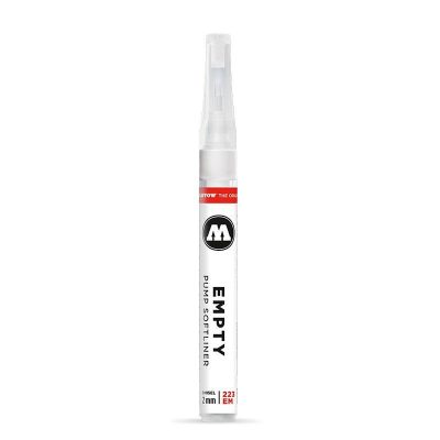 MOLOTOW EMPTY PUMP MARKER 223EM SOFTLINER 2MM