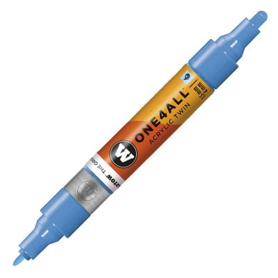MOLOTOW ONE4ALL ACRYL TWIN 161 AZUL INTENSO MEDIO