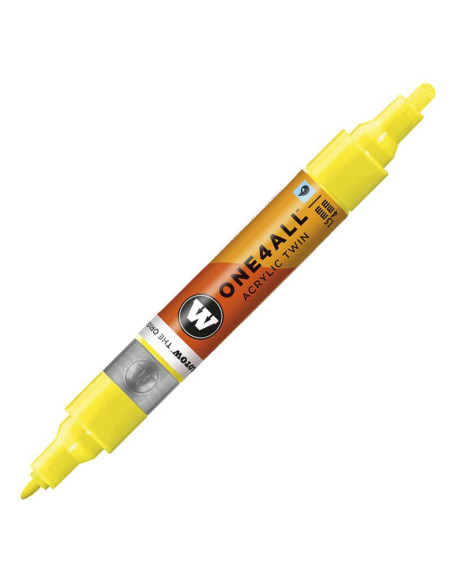MOLOTOW ONE4ALL ACRYL TWIN 220 AMARILLO FLUO