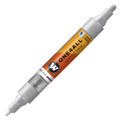 MOLOTOW ONE4ALL ACRYL TWIN 227 PLATA METAL