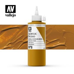 ACRILICO STUDIO VALLEJO 200ML AMARILLO ÓX HIERRO 8