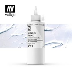ACRILICO STUDIO VALLEJO 200ML BLANCO DE TITANIO 11