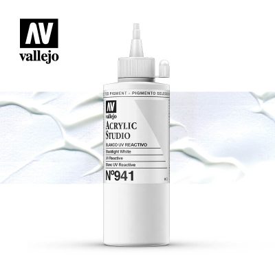 ACRILICO STUDIO VALLEJO 200ML BLANCO REACTIVO No94