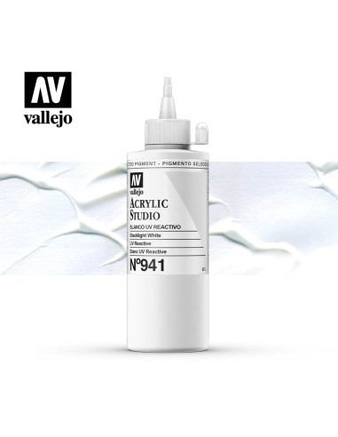 ACRILICO STUDIO VALLEJO 200ML BLANCO REACTIVO Nº94