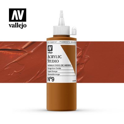 ACRILICO STUDIO VALLEJO 200ML DORADO ÓXIDO HIERRO