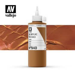 ACRILICO STUDIO VALLEJO 200ML COBRE 940