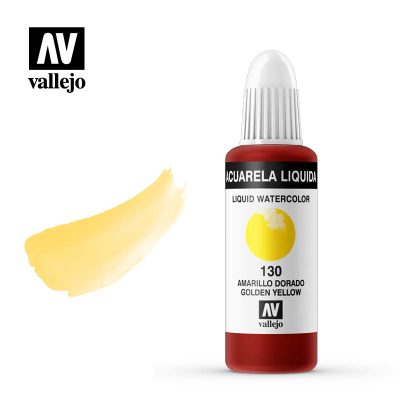 ACUARELA LÍQUIDA VALLEJO 32ML AMARILLO DORADO 130
