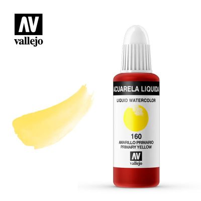 ACUARELA LÍQUIDA VALLEJO 32ML AMARILLO PROCESO 160