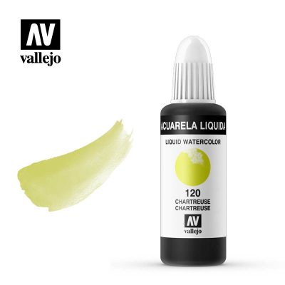 ACUARELA LÍQUIDA VALLEJO 32ML CHARTREUSE 120