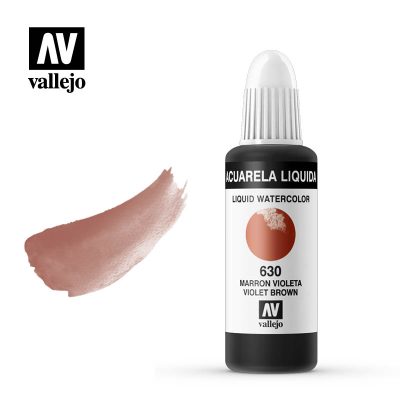 ACUARELA LÍQUIDA VALLEJO 32ML MARRÓN VIOLETA 630