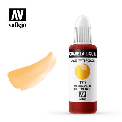 ACUARELA LÍQUIDA VALLEJO 32ML NARANJA CLARO 170