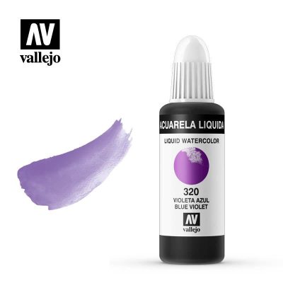 ACUARELA LÍQUIDA VALLEJO 32ML VIOLETA AZUL 320