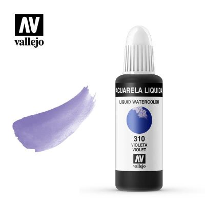 ACUARELA LÍQUIDA VALLEJO 32ML VIOLETA 310
