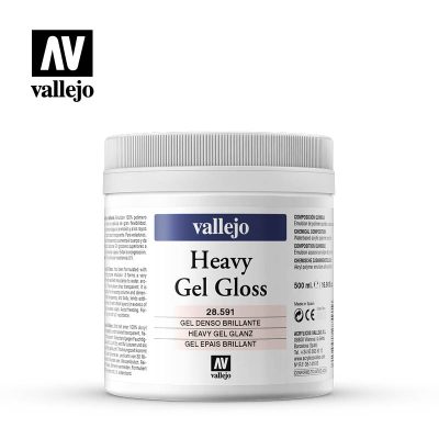 GEL DENSO BRILLANTE VALLEJO 500ML