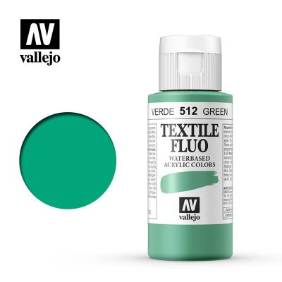 TEXTIL COLOR VALLEJO 60ML FLU VERDE 512