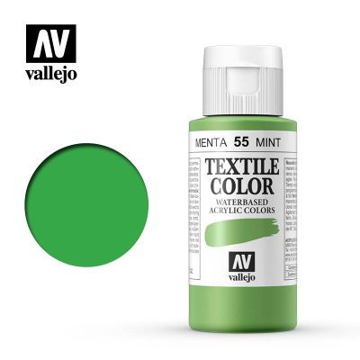 TEXTIL COLOR VALLEJO 60ML MENTA  OPACO  55
