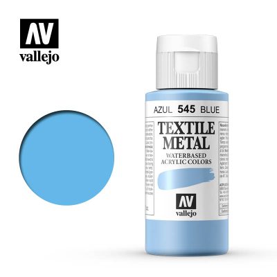 TEXTIL COLOR VALLEJO 60ML MET AZUL 545