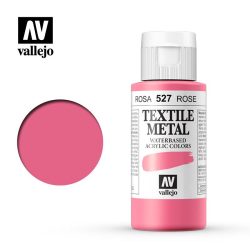 TEXTIL COLOR VALLEJO 60ML MET ROSA 527