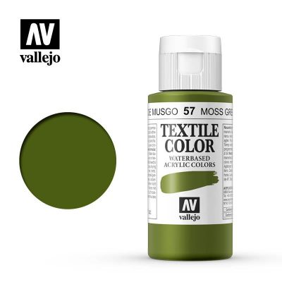 TEXTIL COLOR VALLEJO 60ML VERDE MUSGO  OP   57