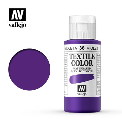 TEXTIL COLOR VALLEJO 60ML VIOLETA DE PARMA 36