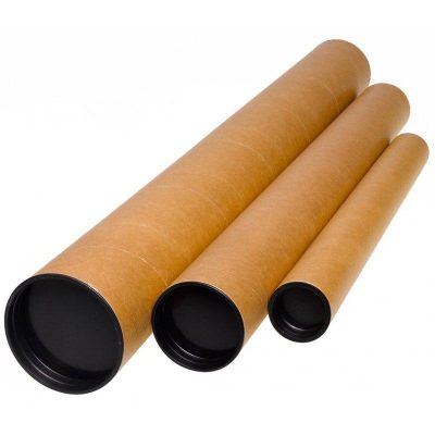 TUBO DE CARTON CON TAPA 640X80 MM A2-A1