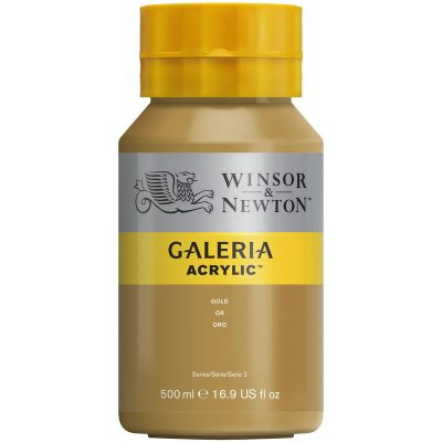 W&N ACRILICO GALERIA 500ML ORO