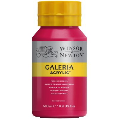W&N ACRILICO GALERIA 500ML MAGENTA PARA PROCESOS