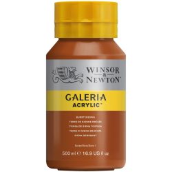 W&N ACRILICO GALERIA 500ML TIERRA DE SIENA TOSTADA