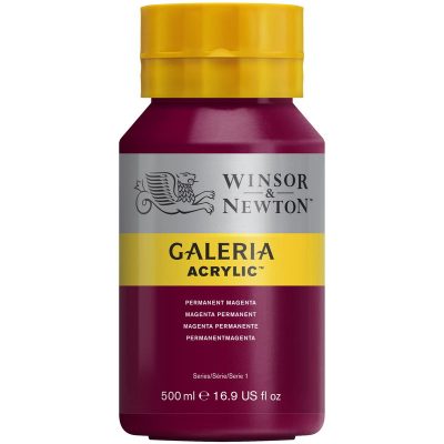W&N ACRILICO GALERIA 500ML MAGENTA PERM 