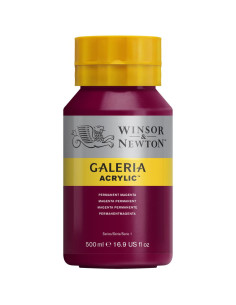 W&N ACRILICO GALERIA 500ML MAGENTA PERM