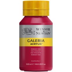 W&N ACRILICO GALERIA 500ML ROSA PERMANENTE