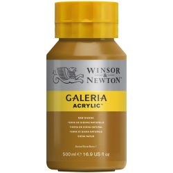 W&N ACRILICO GALERIA 500ML TIERRA SIENA NATURAL
