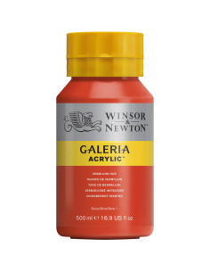 W&N ACRILICO GALERIA 500ML TONO BERMELLÓN