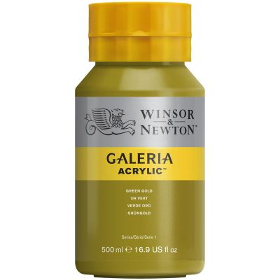 W&N ACRILICO GALERIA 500ML ORO VERDE