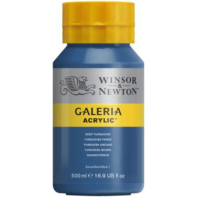 W&N ACRILICO GALERIA 500ML TURQUESA OSCURO