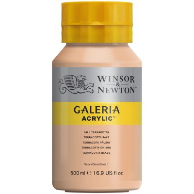 W&N ACRILICO GALERIA 500ML TERRACOTTA PÁLIDO
