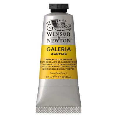 W&N ACRILICO GALERIA 60ML AMARILLO CADMIO OSCURO