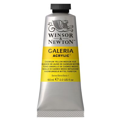 W&N ACRILICO GALERIA 60ML AMARILLO MEDIANO CADMIO