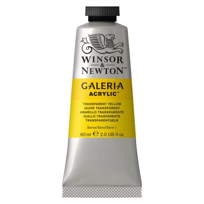 W&N ACRILICO GALERIA 60ML AMARILLO TRANSPARENTE
