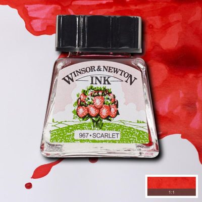 TINTA WINSOR & NEWTON 14ML ESCARLATA