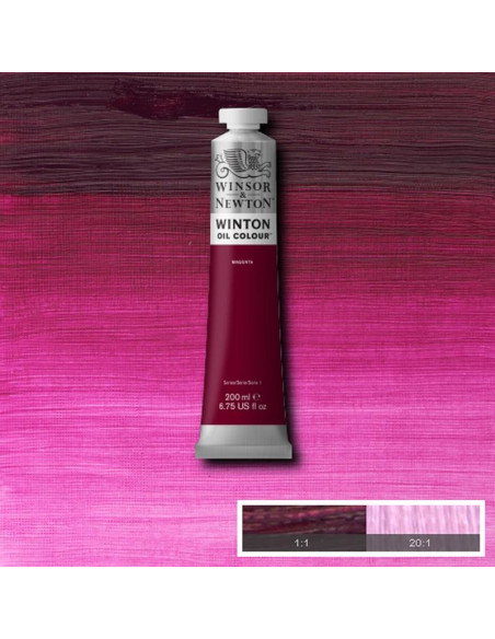 W&N OLEO WINTON 200ML MAGENTA