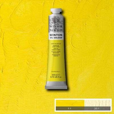 W&N OLEO WINTON 200ML AMARILLO LIMON