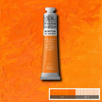 W&N OLEO WINTON 200ML NARANJA DE CADMIO