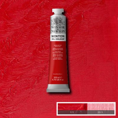W&N OLEO WINTON 200ML TONO ROJO DE CADMIO OSCURO