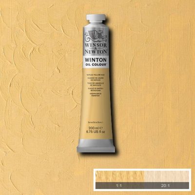 W&N OLEO WINTON 200ML TONO DE AMARILLO DE NÁPOLES