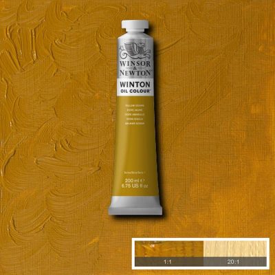 W&N OLEO WINTON 200ML OCRE AMARILLO