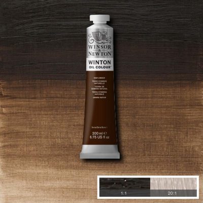 W&N OLEO WINTON 200ML TIERRA DE SOMBRA NATURAL