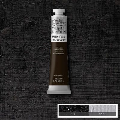 W&N OLEO WINTON 200ML NEGRO DE MARFIL