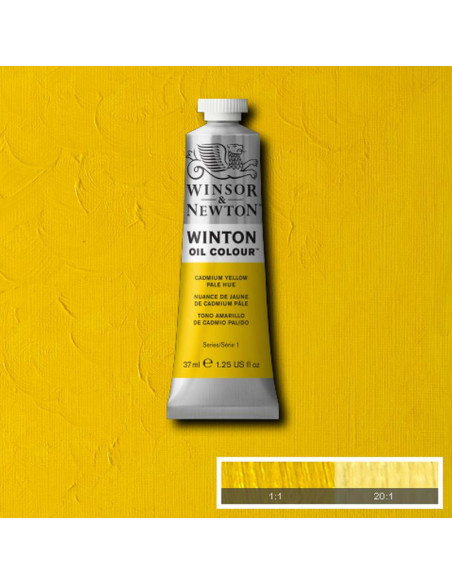W&N OLEO WINTON 37ML AMARILLO DE CADMIO PÁLIDO