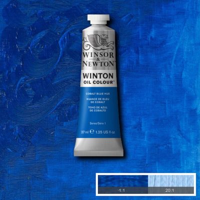 W&N OLEO WINTON 37ML TONO DE AZUL DE COBALTO